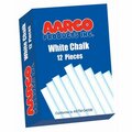 Aarco White Chalk (144 boxes - 1 case), 144PK WCS-144